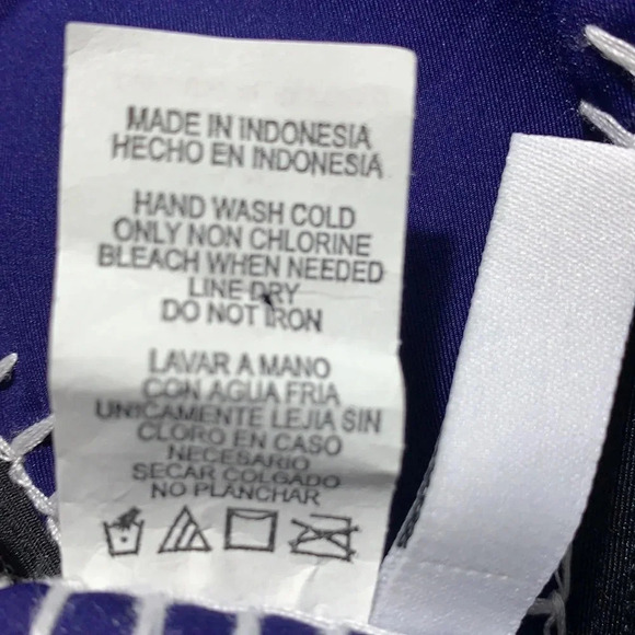 Bar lll Whip It Good Stitched Bikini Bottom Midnight Size M NWT - Picture 8 of 8